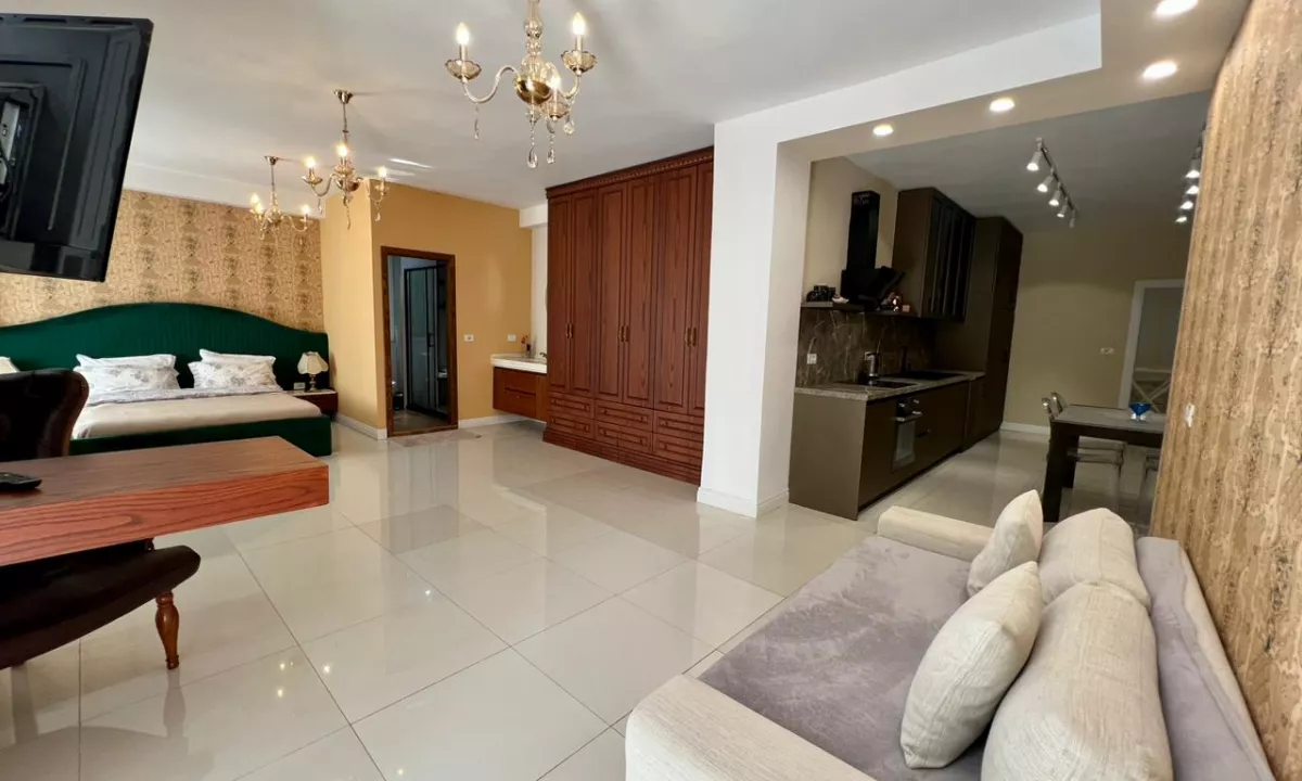 Shtepi ne shitje Apartament ne Tirane, 1+1, Mobilimi E mobiluar, Pagesa 800,000  Euro.