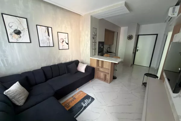 Shtepi me qera Apartament ne Tirane, 1+1, Mobilimi E mobiluar, Pagesa 500  Euro.