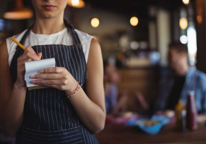 Njoftime Pune per Ndihmes Kamarier/e ne Tirane