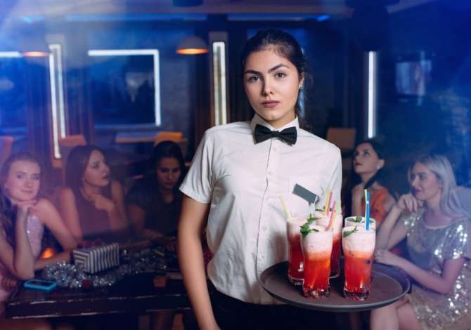 Offerte di lavoro a Tirana, Profession Kamariere , Nessuna esperienza, Pagamento 58,000  Leke.