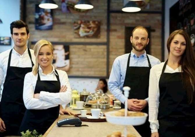 Offerte di lavoro per Banakier/e, Ndihmes Banakier/e,Barist-Ndihmes Barist, Kamarier/e,Recepsionist,Ndihmes/e kamarier/e a Valona