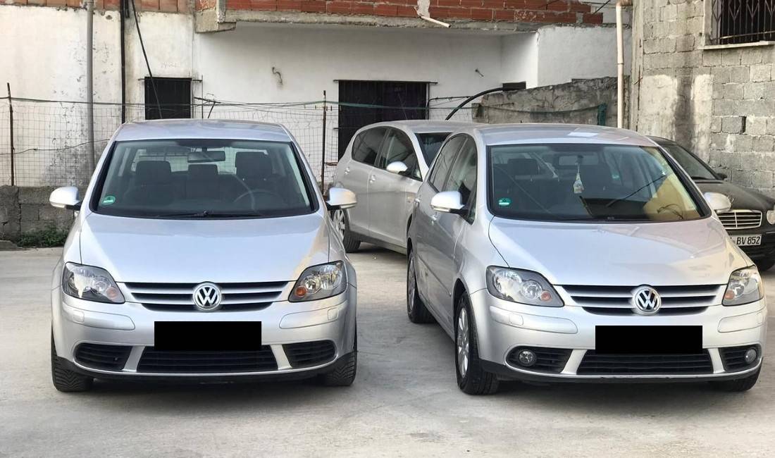 Jepet me qera makina Golf+ duke filluar nga 35 Euro/Dita 
