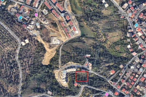 Truall ose Toke ne Tirane - 1,100,000 Euro