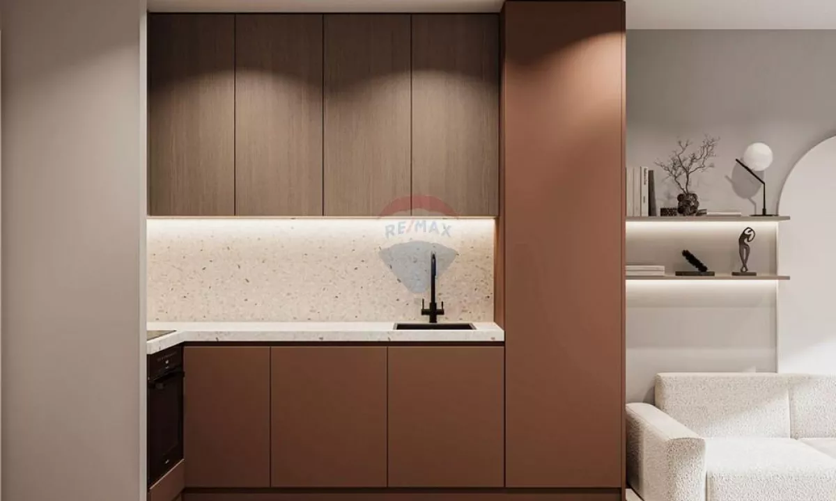 Appartamento in vendita a Tirana 1+1, Arredato