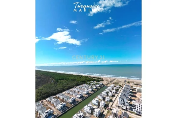 SHESIM APARTAMENT 1+1 TEK TURQUOISE MARINA, GJIRI I LALEZIT 204,000 €