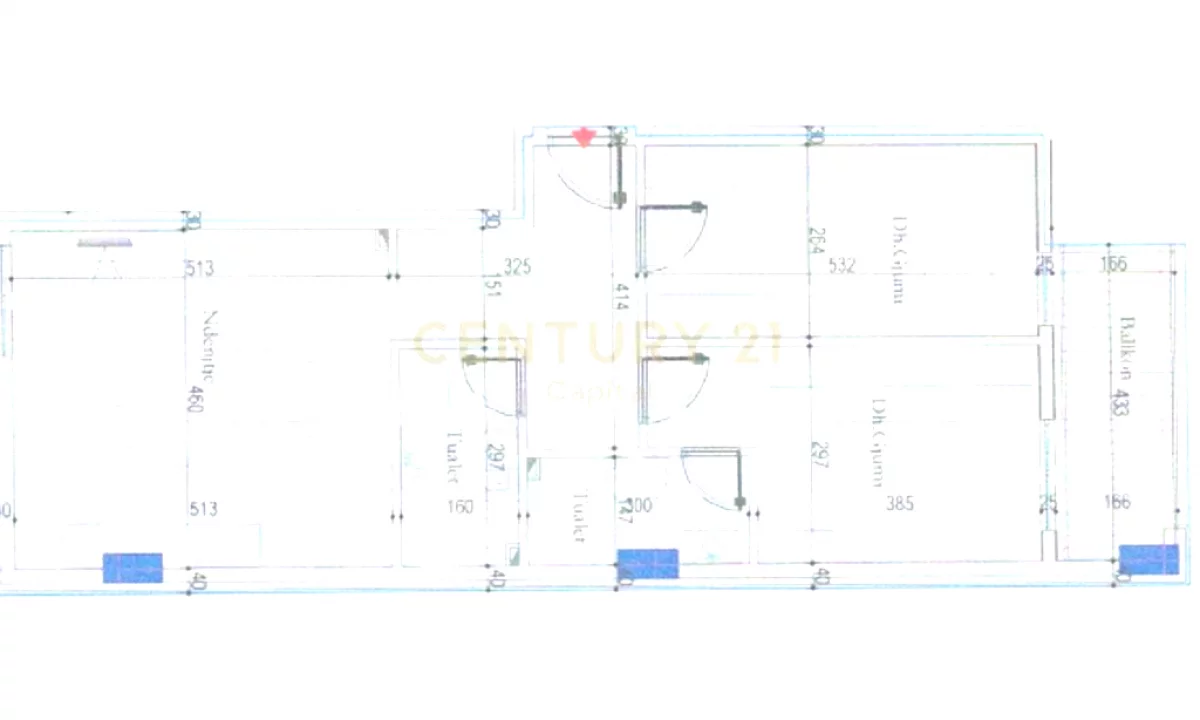 Appartamento in vendita a Tirana 2+1, Vuoto