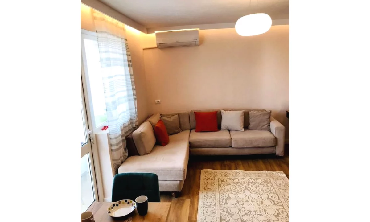 Shtepi me qera Apartament ne Tirane, 1+1, Mobilimi E mobiluar, Pagesa 650  Euro.