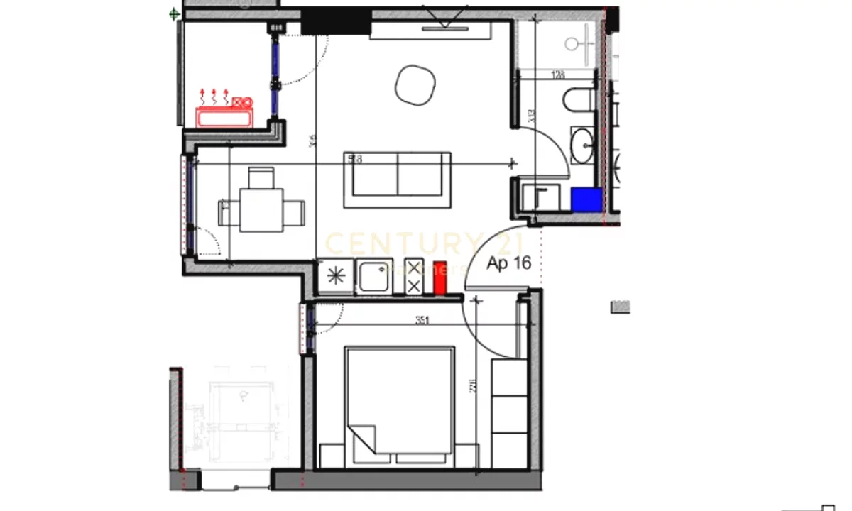 Shtepi ne shitje Apartament ne Tirane, 1+1, Mobilimi E mobiluar, Pagesa 110,000  Euro.