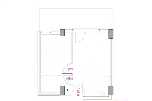 Shtepi ne shitje 1+1 ne Tirane - 159,300 Euro