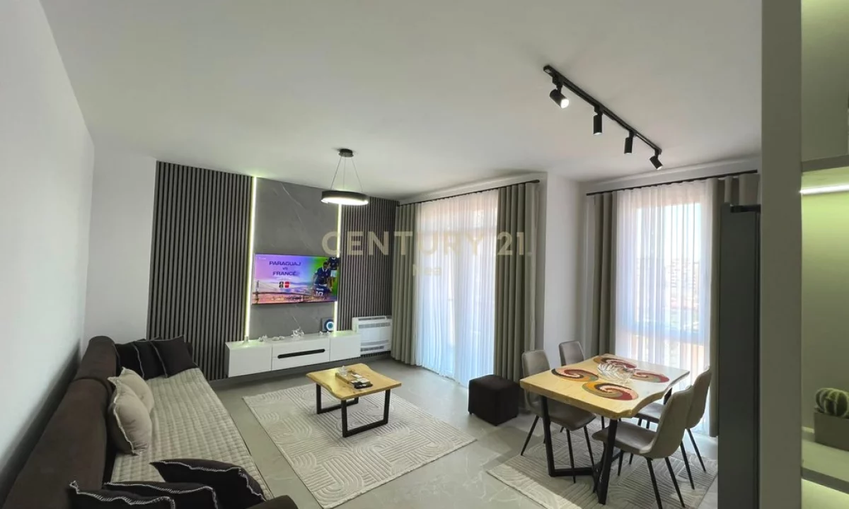 Shtepi me qera Apartament ne Tirane, 1+1, Mobilimi Pjeserisht e mobiluar, Pagesa 600  Euro.