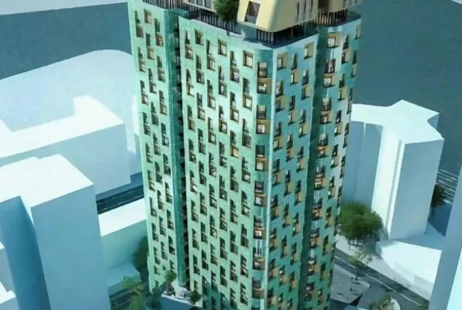 Shtepi ne shitje Apartament ne Tirane, 1+1, Mobilimi Bosh, pa mobiluar, Pagesa 225,900  Euro.