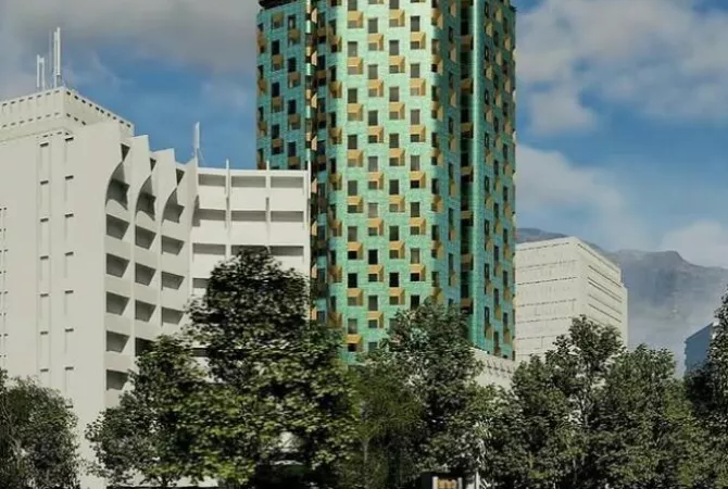 KULLA BAZAAR GATE - APARTAMENT 1+1 PER SHITJE NE QENDER TE TIRANES 