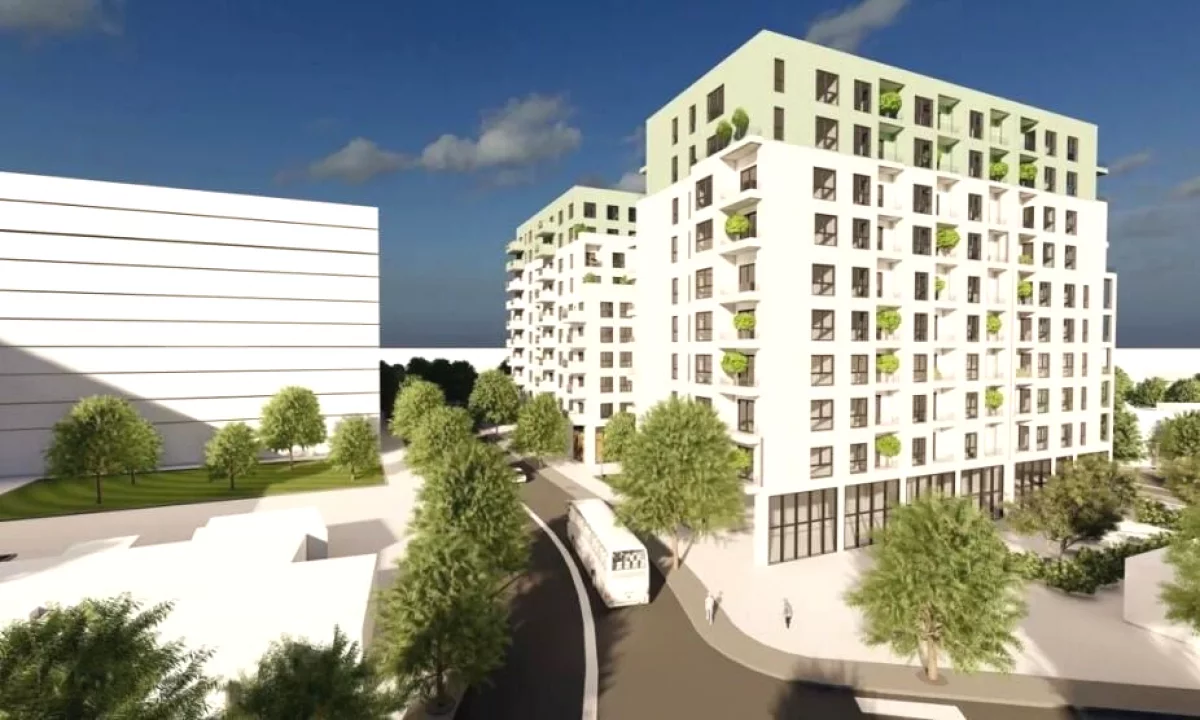 Shtepi ne shitje Apartament ne Tirane, 1+1, Mobilimi Bosh, pa mobiluar, Pagesa 1,140,500  Euro.