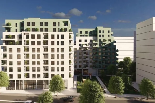 Shtepi ne shitje Apartament ne Tirane, 1+1, Mobilimi Bosh, pa mobiluar, Pagesa 1,140,500  Euro.