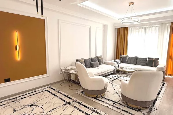 Shtepi me qera Apartament ne Tirane, 2+1, Mobilimi E mobiluar, Pagesa 62,000  Leke.
