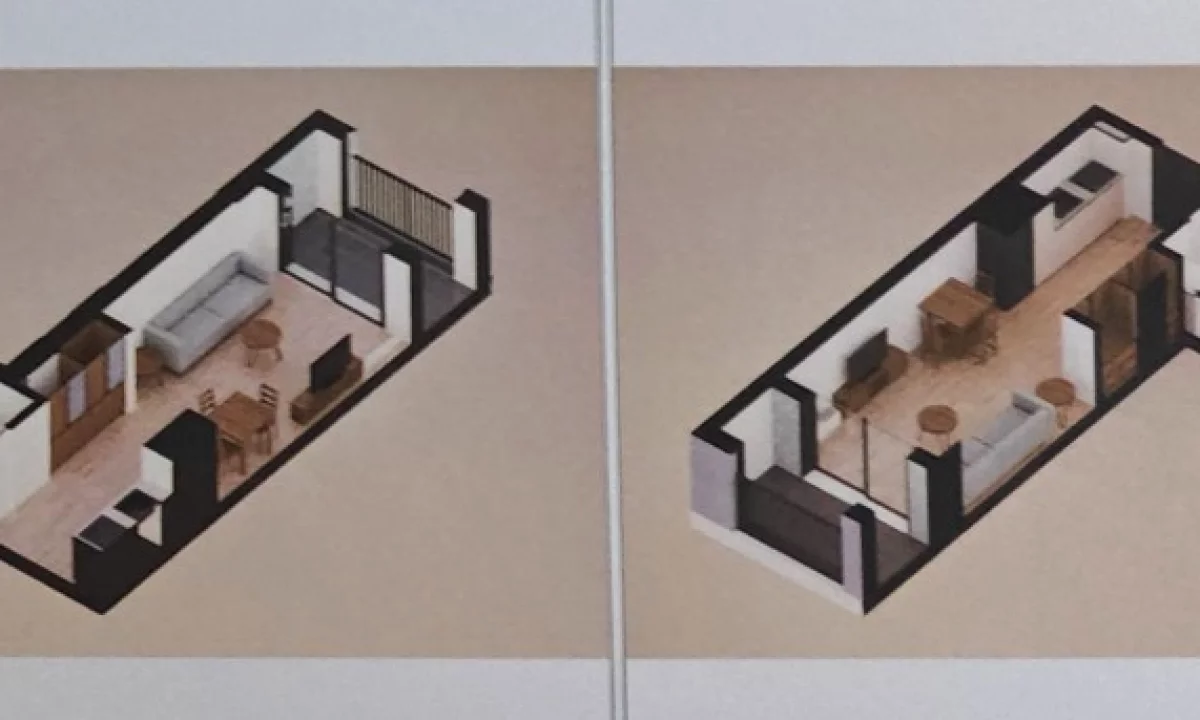 Shtepi ne shitje Apartament ne Durres, Garsoniere, Mobilimi Bosh, pa mobiluar, Pagesa 47,400  Euro.