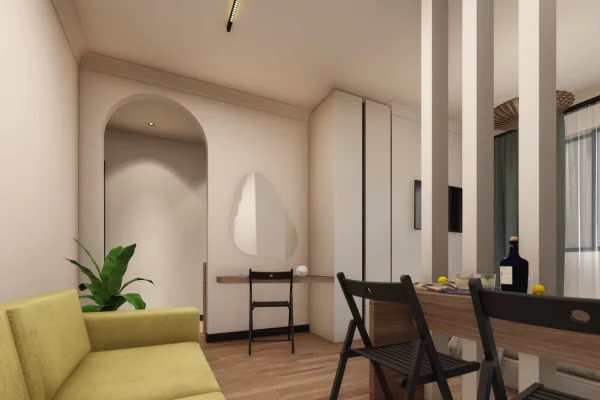 Apartment for sale in Tirana Garsoniere, Furnished