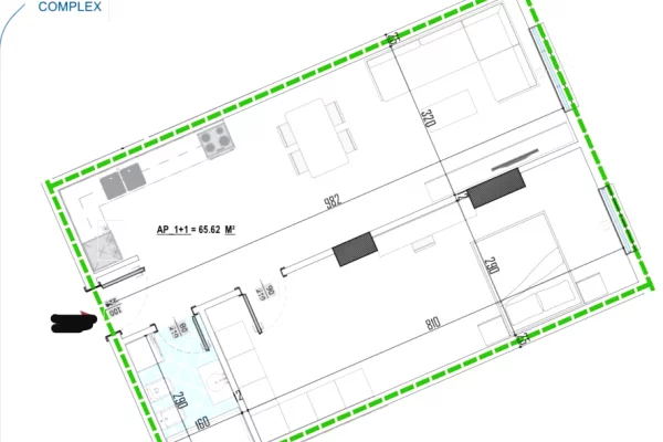 Shtepi ne shitje Apartament ne Tirane, 1+1, Mobilimi E mobiluar, Pagesa 13,500,000  Leke.