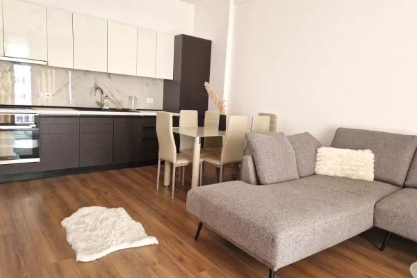 Shtepi me qera Apartament ne Tirane, 1+1, Mobilimi E mobiluar, Pagesa 600  Euro.