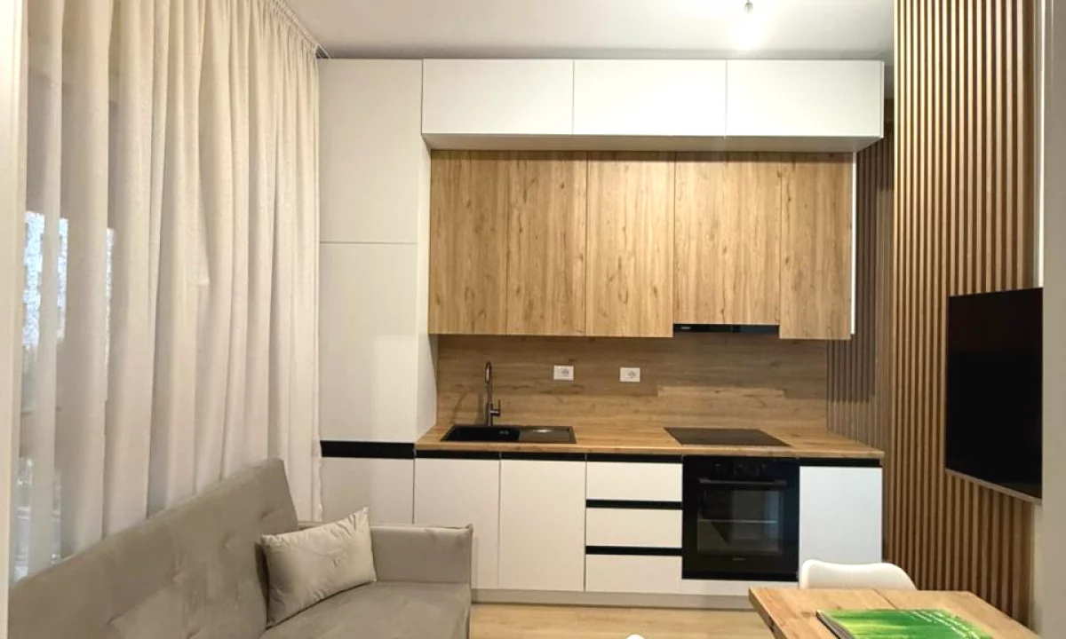 Shtepi me qera Apartament ne Tirane, 1+1, Mobilimi E mobiluar, Pagesa 38,000  Leke.