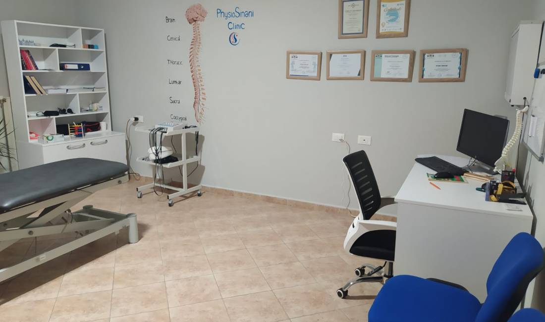 Klinike Fizioterapie e specializuar per Hernia diskale, Nervi shiatik, Protezat, Artrozat, Artriti, Avc/Ictus, Paraliza
