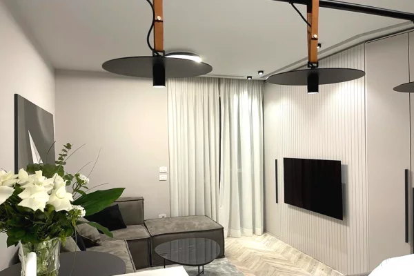 Shtepi me qera Apartament ne Tirane, 1+1, Mobilimi E mobiluar, Pagesa 900  Euro.