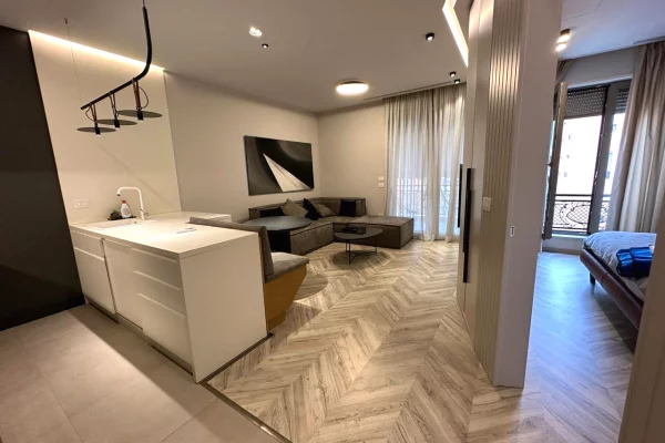 Shtepi me qera Apartament ne Tirane, 1+1, Mobilimi E mobiluar, Pagesa 900  Euro.