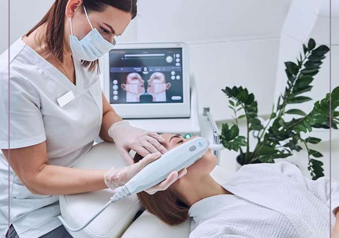 Klinika estetike  ofron sherbime si Rinoplastika, Otoplastika, Lifting i fytyres, Transplant i fokeve etj.