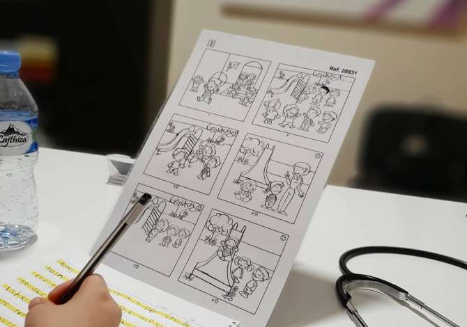 Klinike Rehabilitimi Fizio - Logopedik trajton crregullimet e neurozhvillimit ne Gjuhe dhe te Folur, Autizmi, Sindroma Down, Belbezimi, Prapambetje Mendore