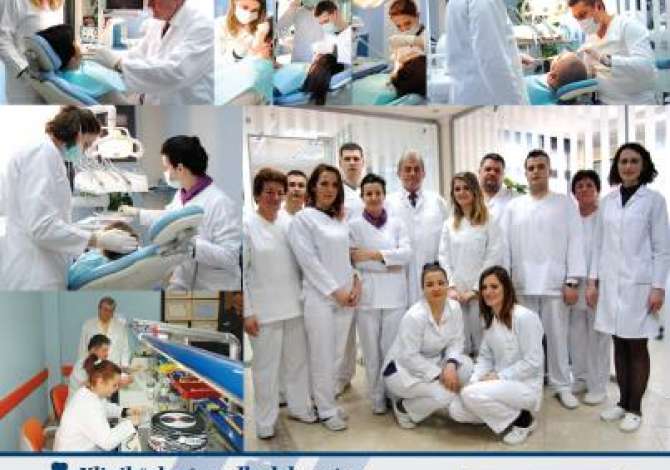 Poliklinika dentare ofron sherbime ne proteze,kirurgji ortodenci,terapi radiologji