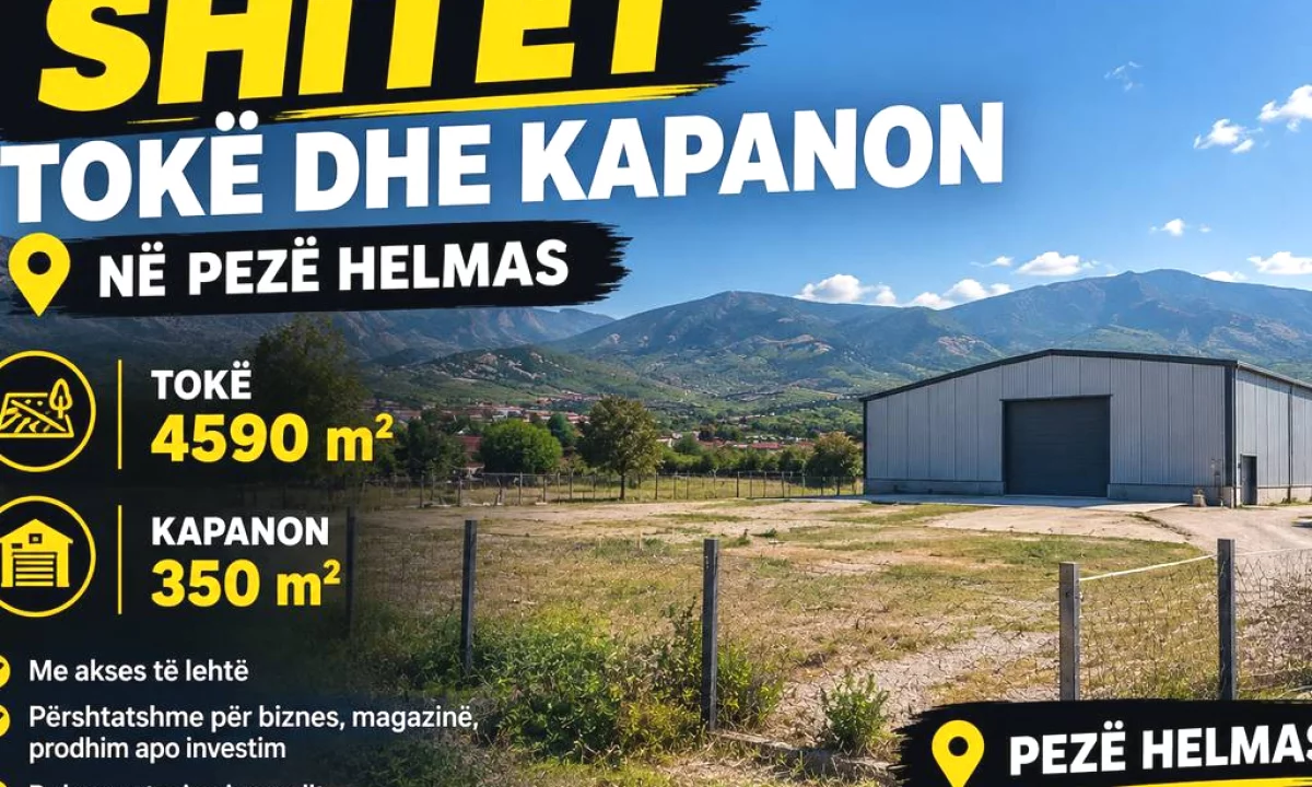 Shitet,Toke+Kapanon,Peze-Helmes, Tirane.