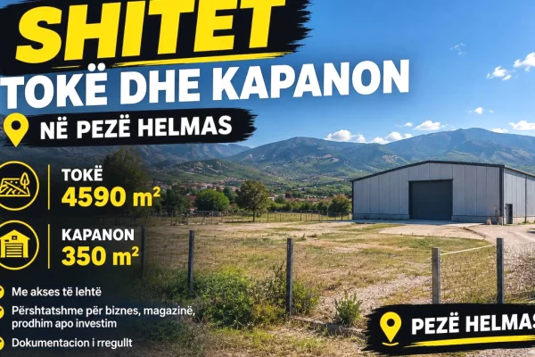 Land for Sale in Tirana - 35,000,000 Leke