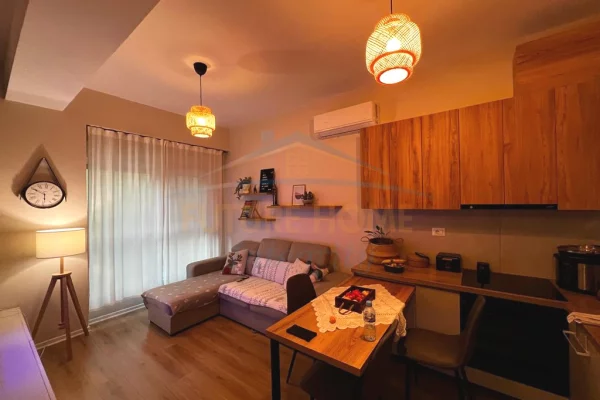 Shtepi ne shitje Apartament ne Tirane, 1+1, Mobilimi E mobiluar, Pagesa 101,000  Euro.