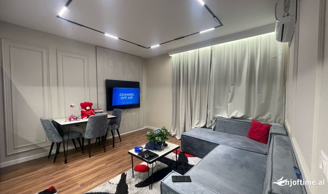 Shtepi me qera Apartament ne Tirane, 1+1, Mobilimi E mobiluar, Pagesa 700  Euro.