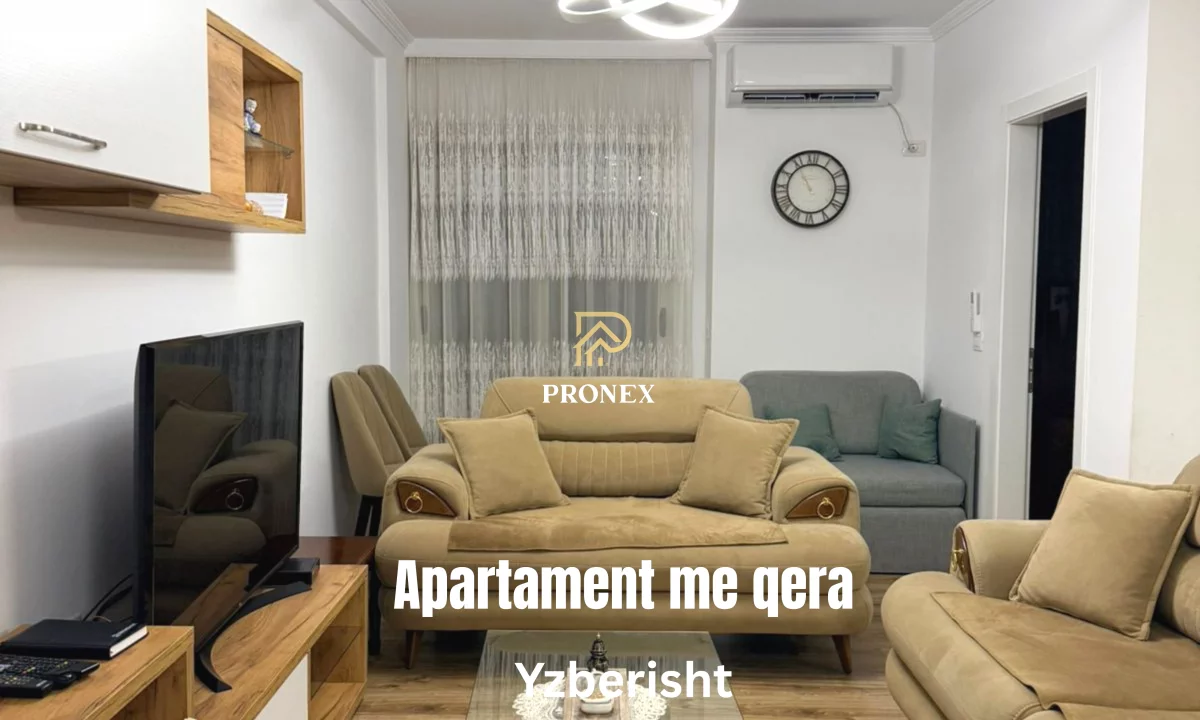 Shtepi me qera Apartament ne Tirane, 1+1, Mobilimi E mobiluar, Pagesa 48,000  Leke.