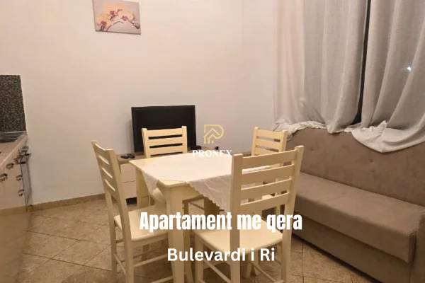 Apartament me qera - Bulevardi i Ri