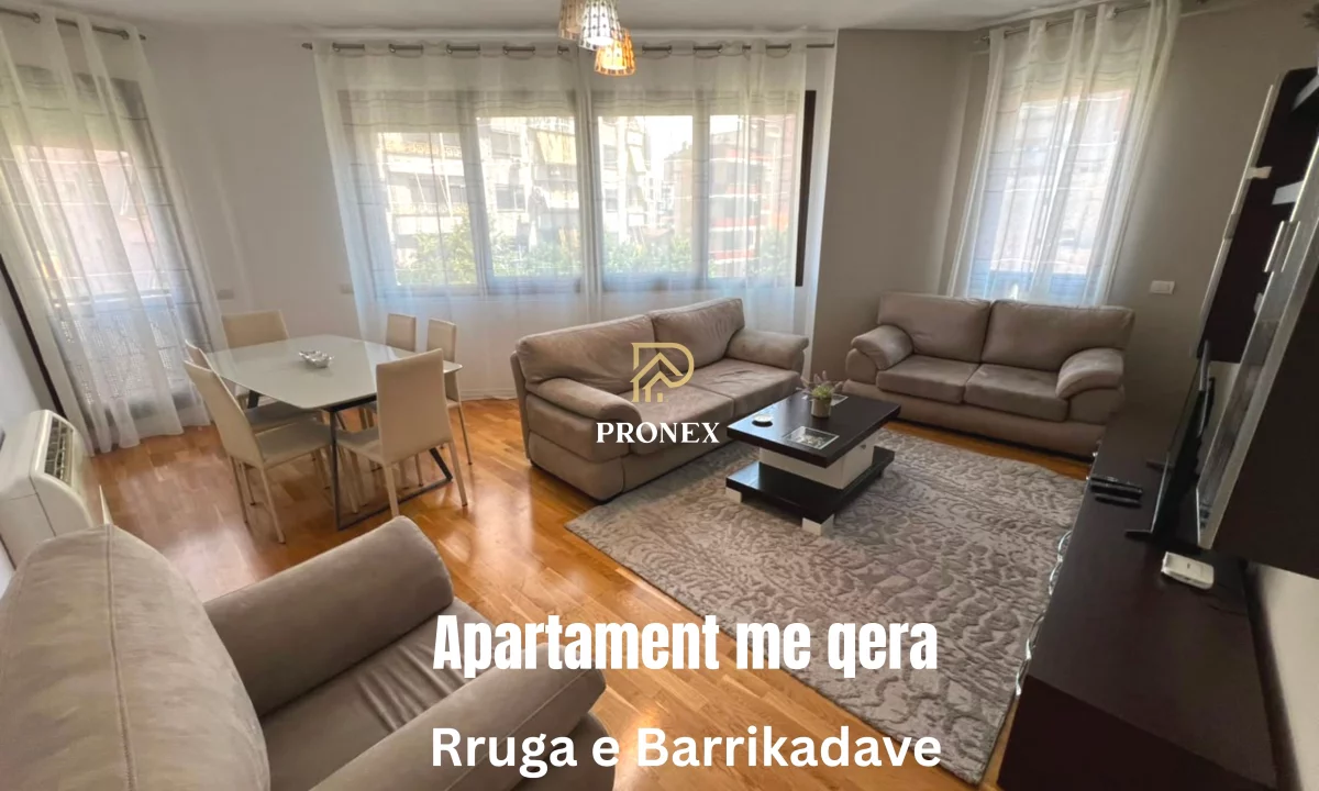 Shtepi me qera Apartament ne Tirane, 2+1, Mobilimi E mobiluar, Pagesa 1,250  Euro.