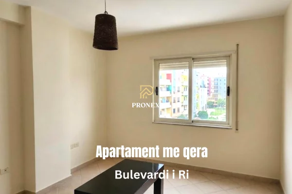 Apartament me qera tek zona Bulevatdi i Ri