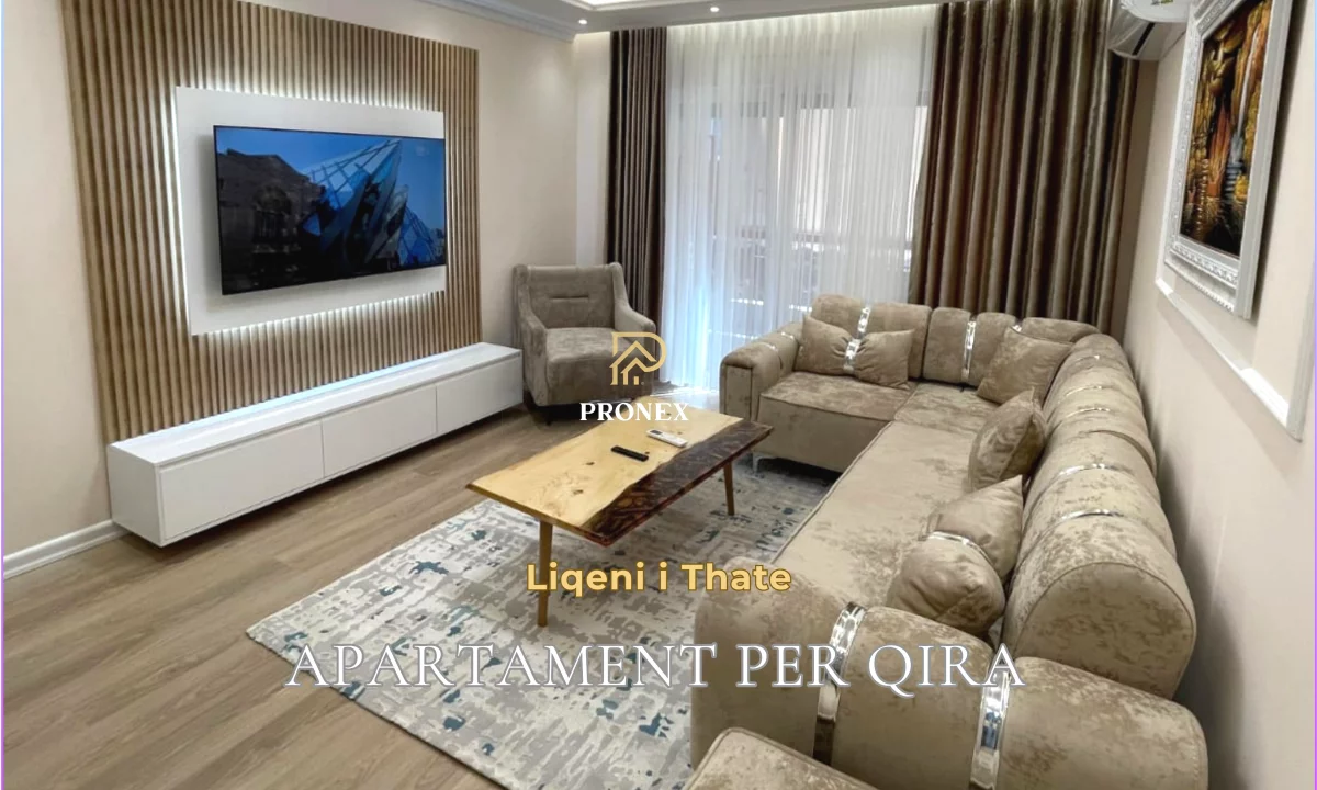 Shtepi me qera Apartament ne Tirane, 2+1, Mobilimi E mobiluar, Pagesa 120,000  Leke.