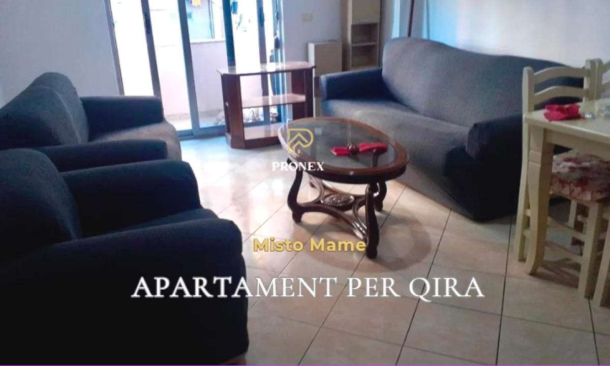 Shtepi me qera Apartament ne Tirane, 1+1, Mobilimi E mobiluar, Pagesa 35,000  Leke.