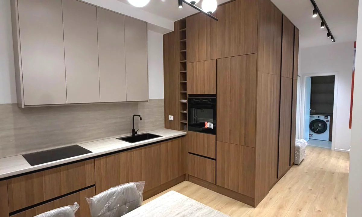 Shtepi me qera Apartament ne Tirane, 1+1, Mobilimi E mobiluar, Pagesa 55,000  Leke.