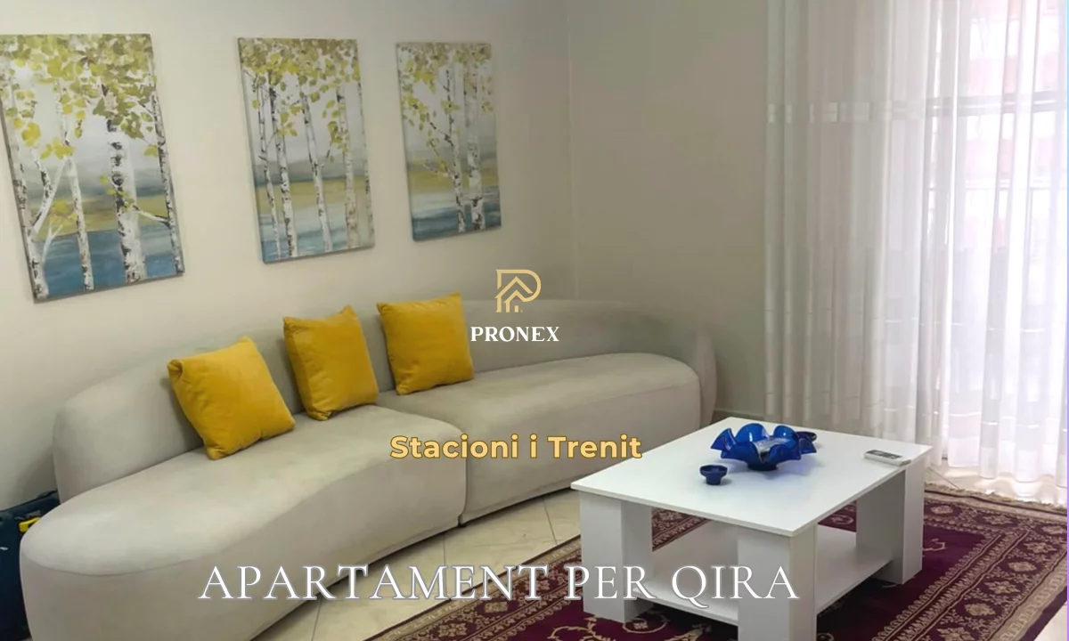 Shtepi me qera Apartament ne Tirane, 1+1, Mobilimi E mobiluar, Pagesa 60,000  Leke.