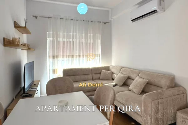 Shtepi me qera Apartament ne Tirane, 1+1, Mobilimi E mobiluar, Pagesa 45,000  Leke.