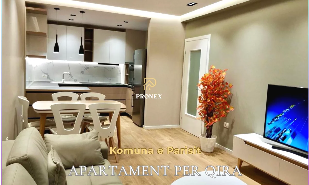 Shtepi me qera Apartament ne Tirane, 1+1, Mobilimi E mobiluar, Pagesa 65,000  Leke.