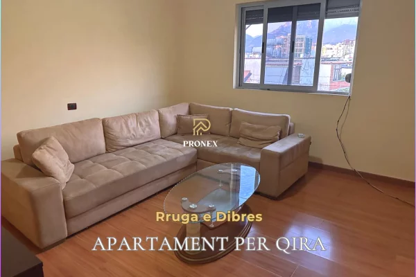 Shtepi me qera Apartament ne Tirane, 2+1, Mobilimi E mobiluar, Pagesa 50,000  Leke.
