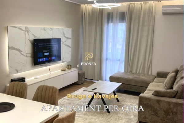 Apartament me qera 2+1 tek Rruga e Kavajes