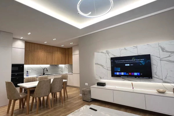 Shtepi me qera Apartament ne Tirane, 2+1, Mobilimi E mobiluar, Pagesa 900  Euro.