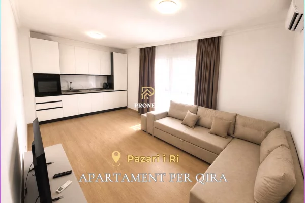 Apartament 2+1 me qira tek Pazari i Ri