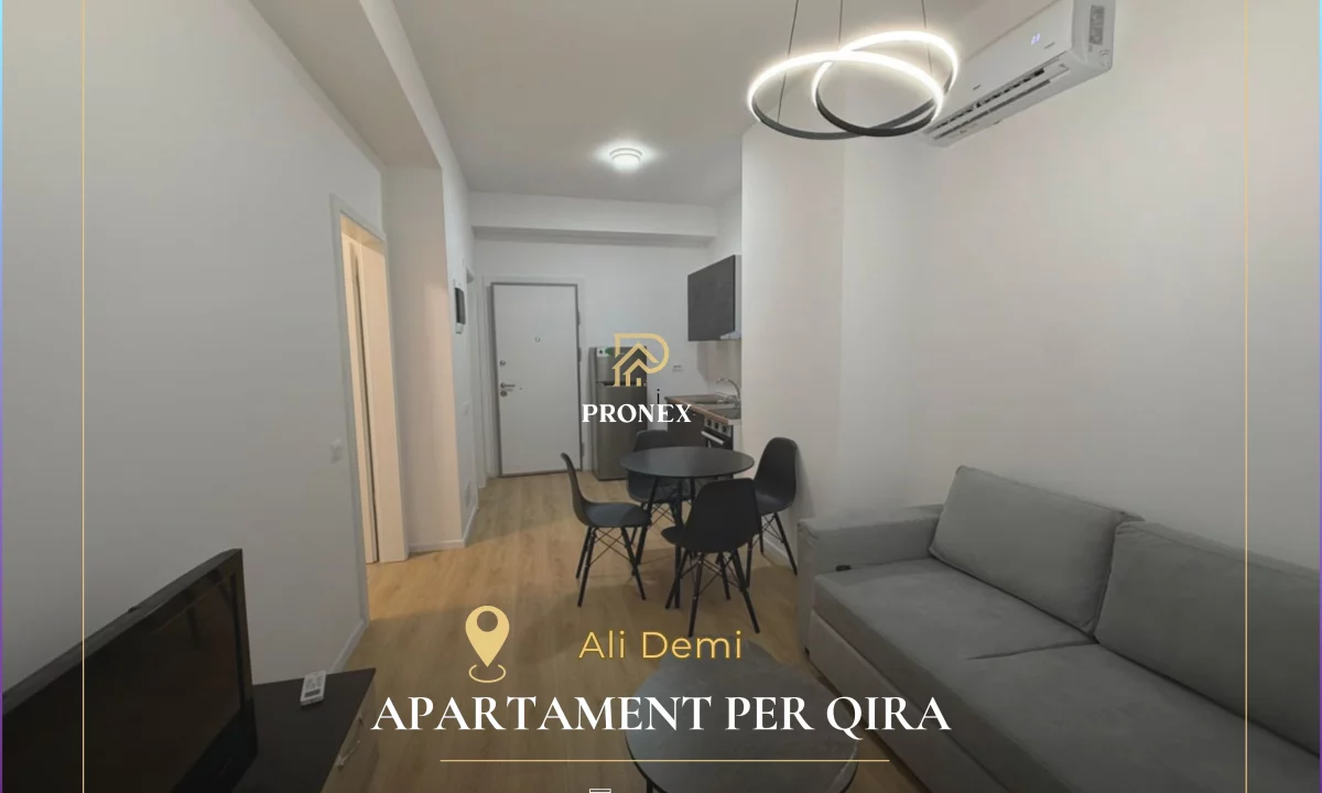Shtepi me qera Apartament ne Tirane, 1+1, Mobilimi E mobiluar, Pagesa 42,000  Leke.