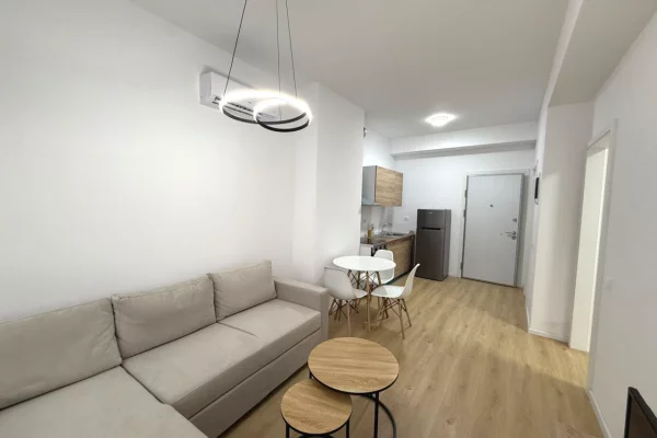 Shtepi me qera Apartament ne Tirane, 1+1, Mobilimi E mobiluar, Pagesa 42,000  Leke.